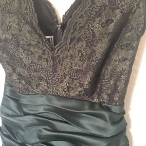 Gorgeous green lace dress